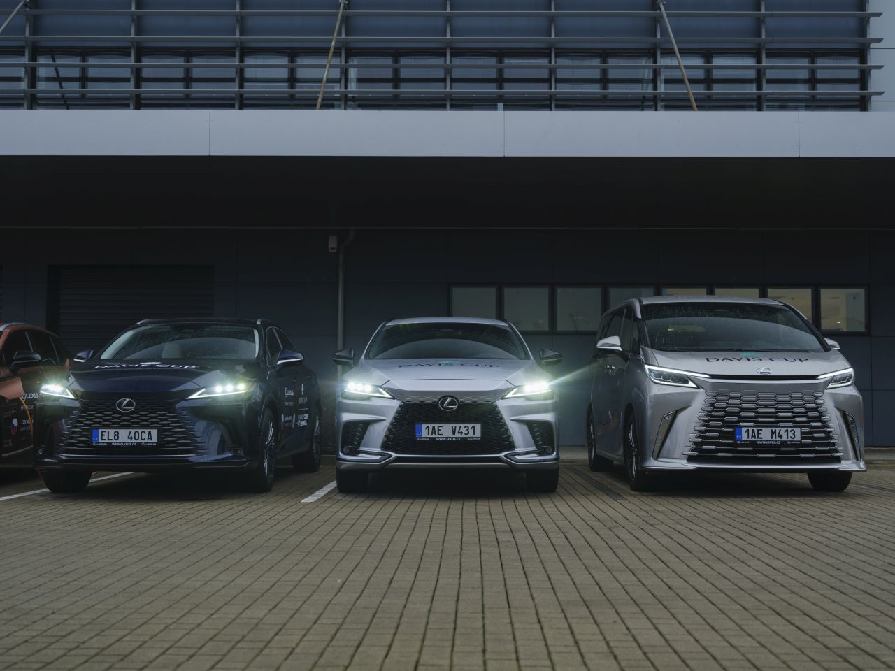 LEXUS OFICIÁLNÍM VOZEM DAVIS CUPU V OSTRAVĚ