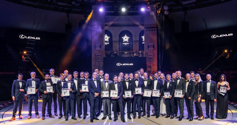 LEXUS OSTRAVA ZÍSKAL OCENĚNÍ PRO NEJLEPŠÍ EVROPSKÉ PRODEJCE 