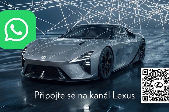 Lexus spouští svůj Whatsapp kanál. Nabídne exkluzivní obsah i zákulisí