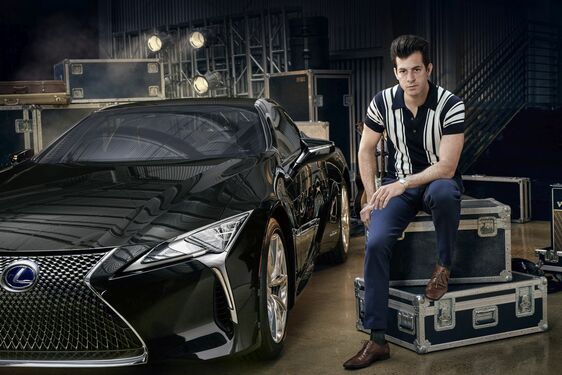 Mark Ronson bude spolupracovat s automobilkou Lexus na uvedení nového modelu LC
