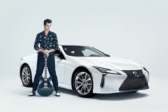 Mark Ronson bude spolupracovat s automobilkou Lexus na uvedení nového modelu LC