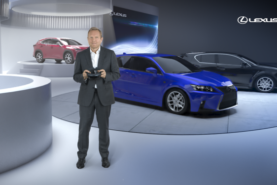 Lexus ve Frankfurtu ukáže nový styl tiskové konference ve virtuální realitě