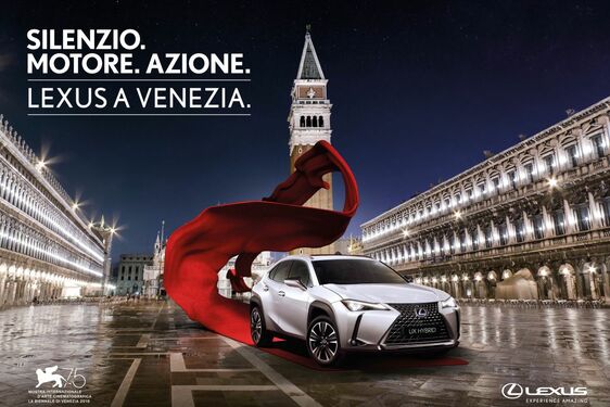 LEXUS JE HLAVNÍM SPONZOREM BENÁTSKÉHO FILMOVÉHO FESTIVALU 