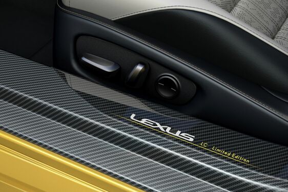 Lexus LC Yellow Edition