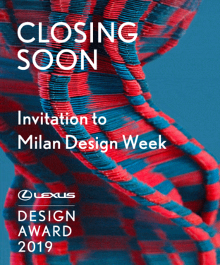 LEXUS DESIGN AWARD 2019