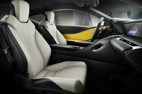 Lexus LC Yellow Edition