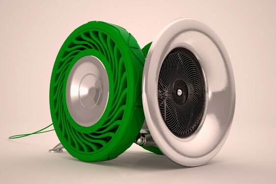 LEXUS DESIGN AWARD:  PODPRSENKA Z 3D KRAJKY NEBO TURBÍNA DO LETADLA 