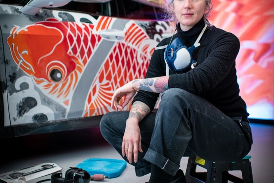První auto s tetováním je Lexus UX