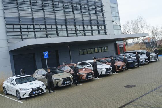 Lexus oficiálním vozem Davis Cupu v Ostravě