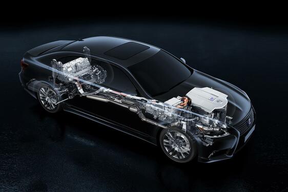 Lexus LS 600h 2012