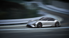 Lexus zveřenil fotky nového elektrického sportovního modelu