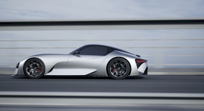 Lexus zveřenil fotky nového elektrického sportovního modelu
