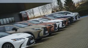 Lexus oficiálním vozem Davis Cupu v Ostravě