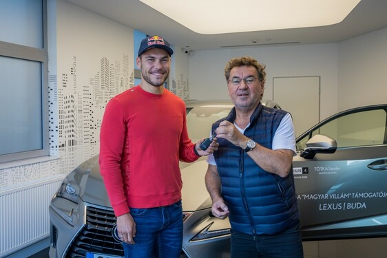  Lexusra vált Tótka Sándor olimpiai bajnok kajakozó