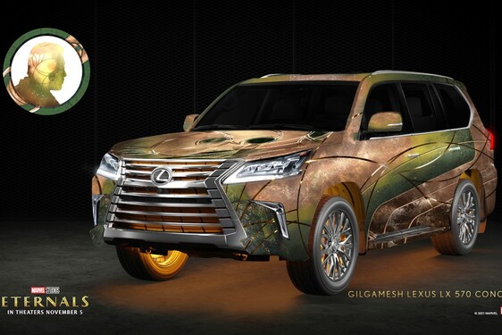 Minden az Örökkévalókban szereplő szuperhősnek saját Lexus dukál