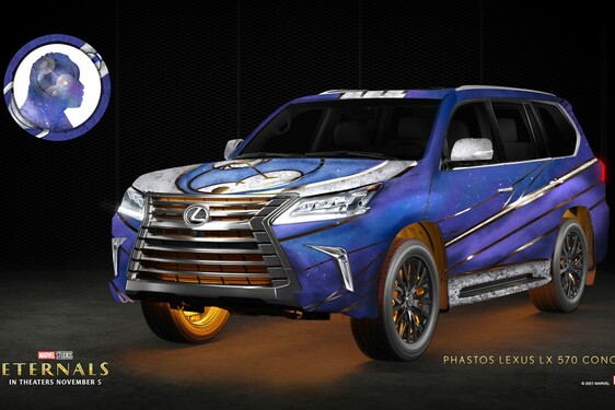 Minden az Örökkévalókban szereplő szuperhősnek saját Lexus dukál