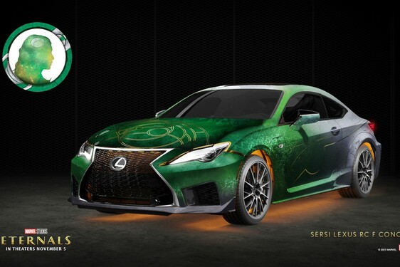 Minden az Örökkévalókban szereplő szuperhősnek saját Lexus dukál