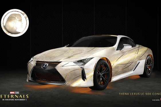 Minden az Örökkévalókban szereplő szuperhősnek saját Lexus dukál