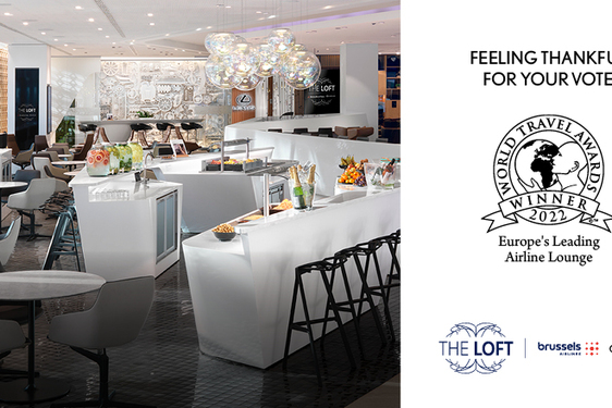 Sorozatban negyedik alkalommal bizonyult Európa legjobbjának a Lexus és a Brussels Airlines „THE LOFT” névre keresztelt reptéri utasvárója