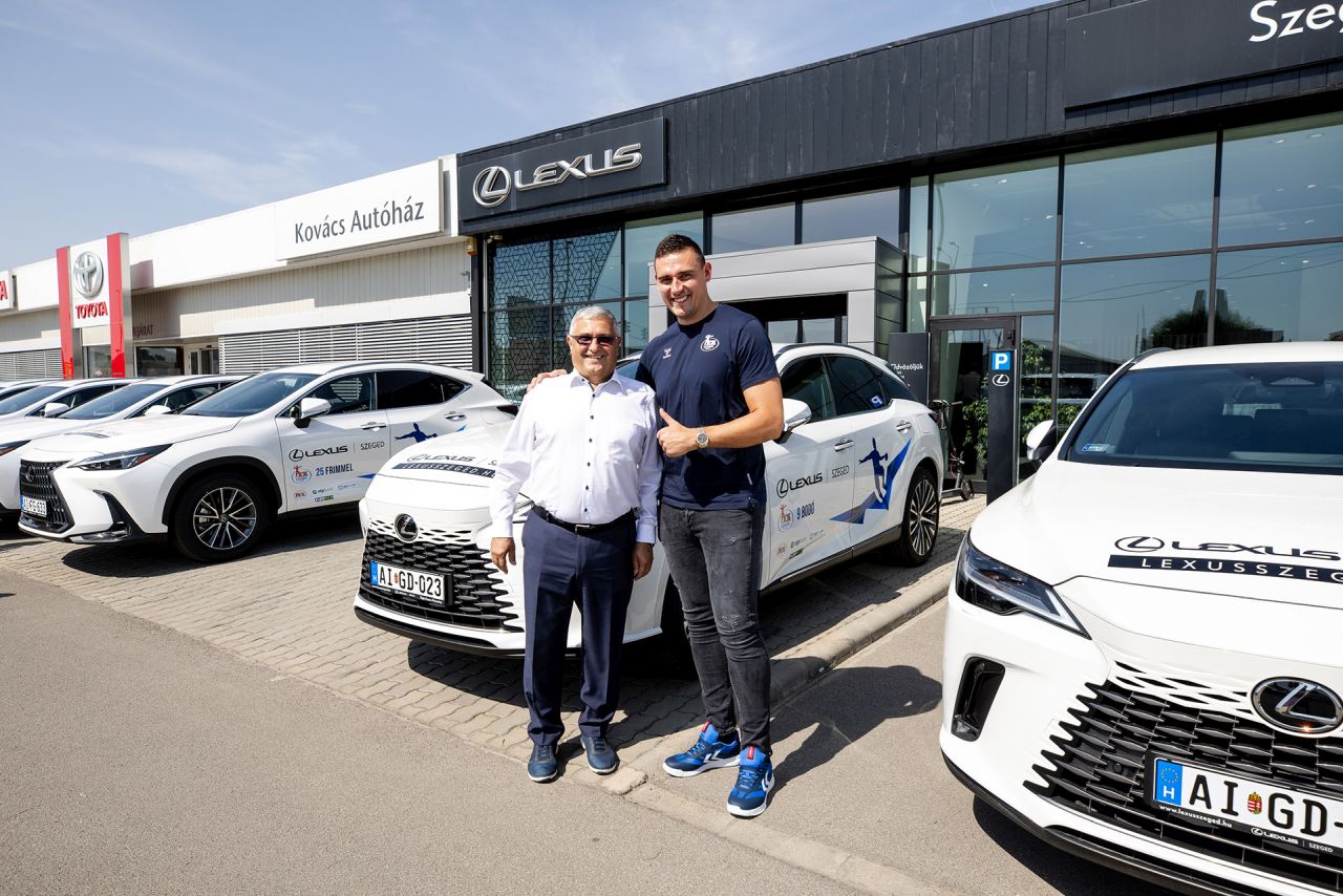 Folytatódik a Lexus és az OTP Bank - Pick Szeged kézilabdacsapat együttműködése
