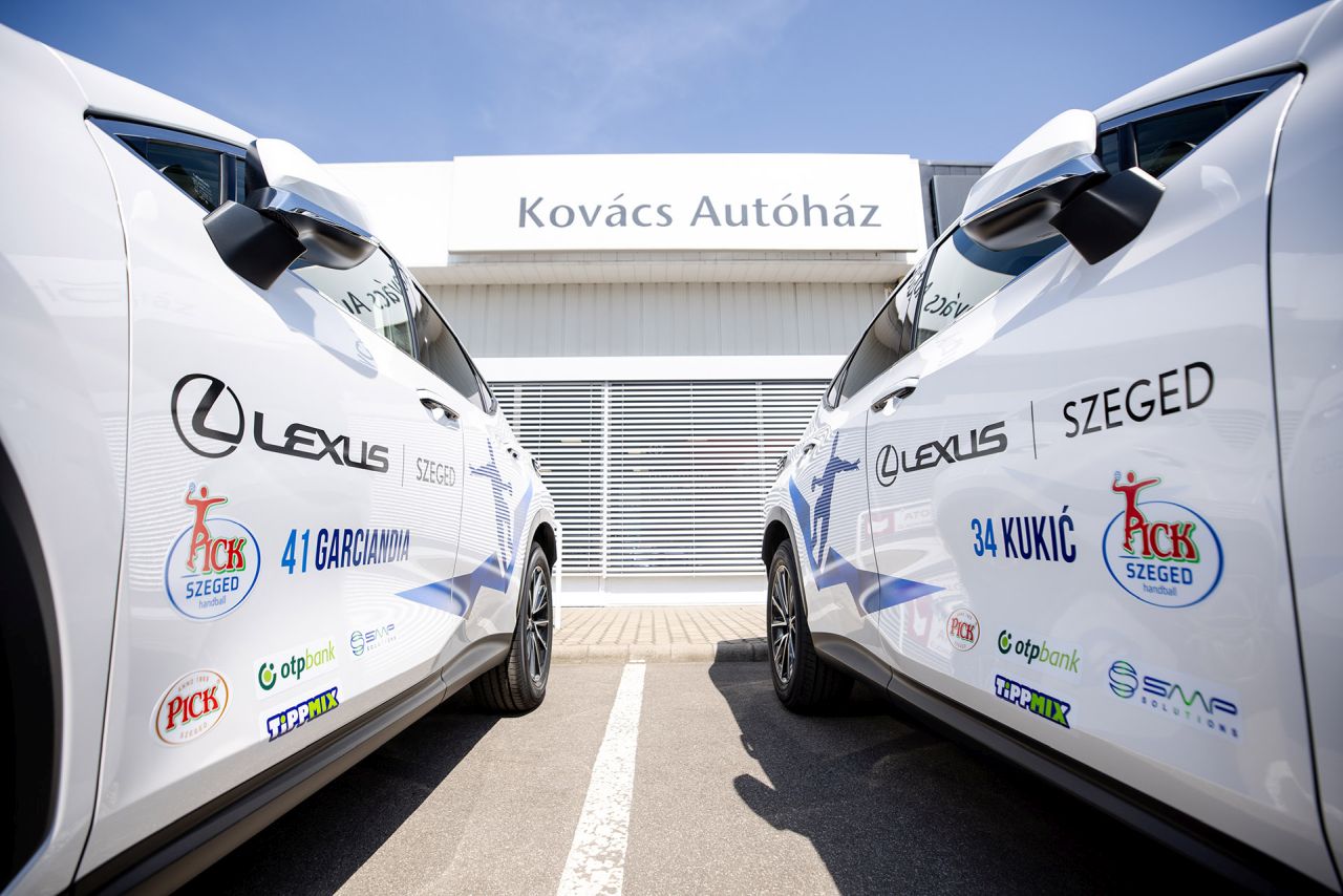 Folytatódik a Lexus és az OTP Bank - Pick Szeged kézilabdacsapat együttműködése