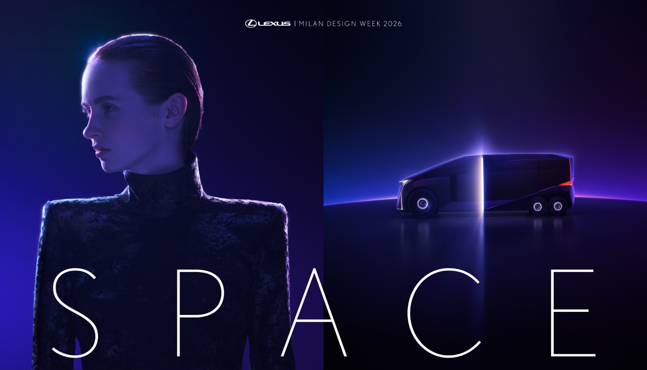 A LEXUS A MILÁNÓI DIZÁJNHÉTEN MUTATJA BE A MAGÁVAL RAGADÓ „SPACE” INSTALLÁCIÓT