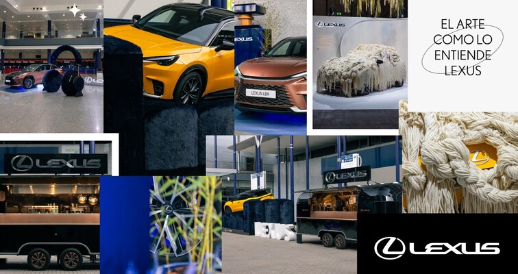 A LEXUS LBX, MINT MŰVÉSZETI ALKOTÁS: A 2025-ÖS LEXUS ART CAR NYERTES TERVE AZ ARCOMADRID KIÁLLÍTÁSON LÁTHATÓ