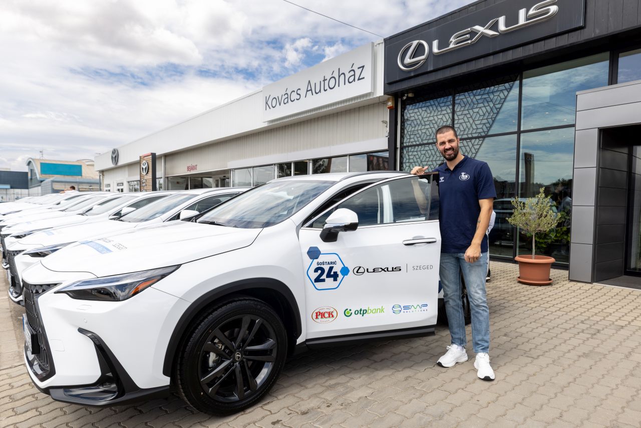 Elsőrangú teljesítmény a pályán és az utakon is: újabb 22 Lexussal erősít az OTP Bank – PICK Szeged férfi kéziladba csapata