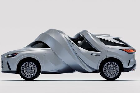 A Lexus szó szerint új formába öntötte autóit: két elektrifikált modellből is született kortárs műalkotás