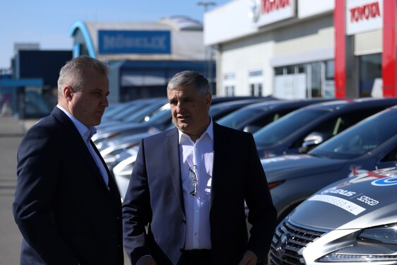 KÖRNYEZETBARÁT HIBRID LEXUSOKRA VÁLT A MOL-PICK SZEGED KÉZILABDACSAPATA
