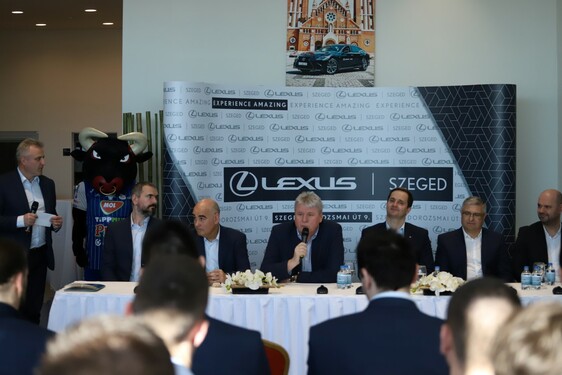 KÖRNYEZETBARÁT HIBRID LEXUSOKRA VÁLT A MOL-PICK SZEGED KÉZILABDACSAPATA
