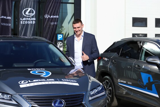 KÖRNYEZETBARÁT HIBRID LEXUSOKRA VÁLT A MOL-PICK SZEGED KÉZILABDACSAPATA