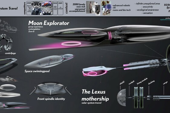 LEXUS ZERO GRAVITY TANULMÁNY: IRÁNY A HOLD!