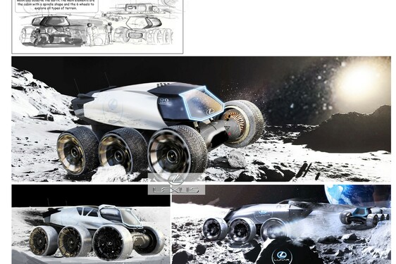 LEXUS ZERO GRAVITY TANULMÁNY: IRÁNY A HOLD!