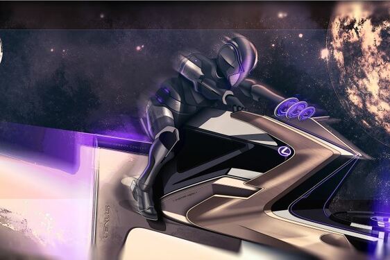  LEXUS ZERO GRAVITY TANULMÁNY: IRÁNY A HOLD!