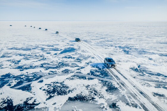 Lexus on ice