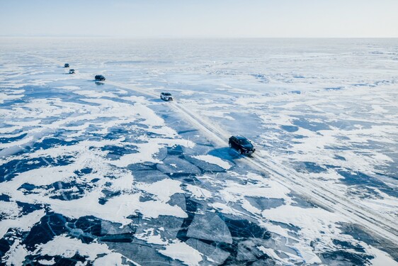Lexus on ice