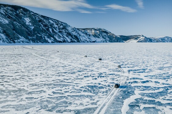 Lexus on ice