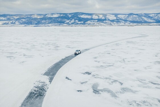 Lexus on ice