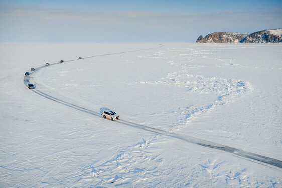 Lexus on ice