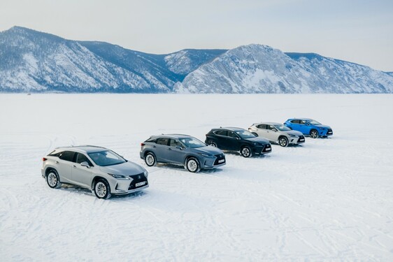 Lexus on ice