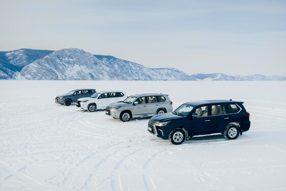 Lexus on ice