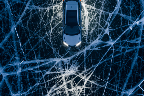 Lexus on ice