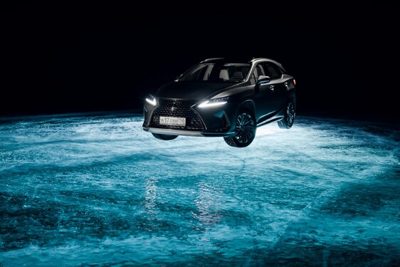 Lexus on ice