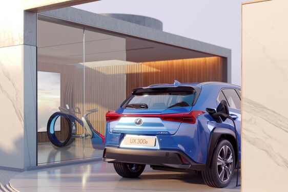  Újszerű, stílusos virtuális otthon adja vissza az akkumulátoros elektromos Lexus UX hangulatát 