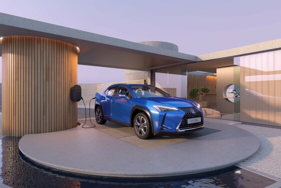  Újszerű, stílusos virtuális otthon adja vissza az akkumulátoros elektromos Lexus UX hangulatát 