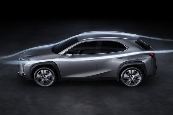 ÚTTÖRŐ AERODINAMIKAI MEGOLDÁST KÍNÁL A LEXUS UX CROSSOVER
