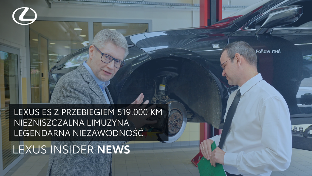 Jak wygląda Lexus ES z przebiegiem 519 tys. km? Biznesowa limuzyna zachwyca | Lexus Insider News