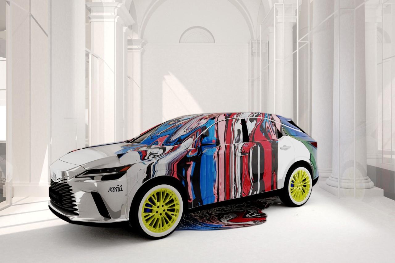 LEXUS RX JAKIEGO JESZCZE NIE BYŁO. ZWYCIĘSKI PROJEKT LEXUS ART CAR