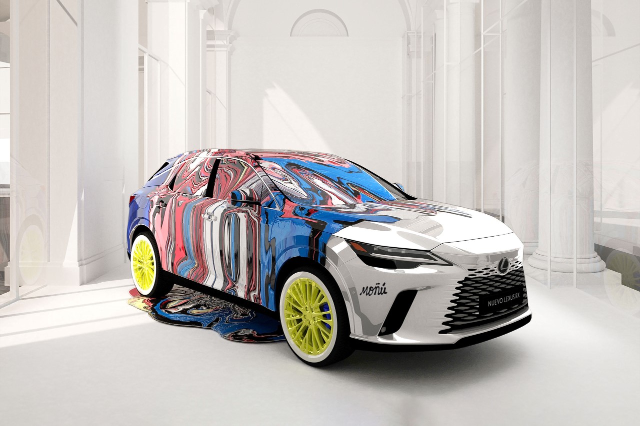 LEXUS RX JAKIEGO JESZCZE NIE BYŁO. ZWYCIĘSKI PROJEKT LEXUS ART CAR